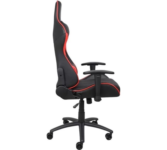 Поворотное кресло AKS Home IRON красный, черный 75221