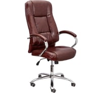 Поворотное кресло AKS Home KING A, ECO, темно-коричневый 56899