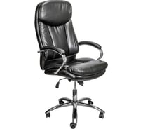 Поворотное кресло AKS Home LEONARDO, ECO, черный бриллиант 65483