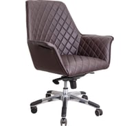 Поворотное кресло AKS Home MELODY, ECO коричневый 69039
