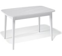 Стол KENNER 1200 M, белый/стекло белое глянец 326464