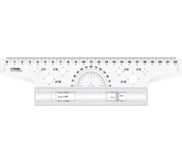 Рейсшина Стамм 22 см металлический ролик, картонная коробка ЛР-30477