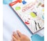 Пленка DELI EZ75112 Super Wings для книги с липким слоем набор 10 шт ПП гладкая прозрачная 500x360 мм 13623 1804917 6