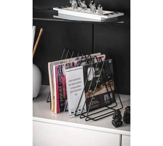 Настольный держатель для журналов и книг из металла Uyan HOME 9003