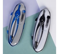 Готовальня HATBER GRAVITY 2 предмета в пластиковом пенале с европодвесом 085307