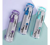 Готовальня HATBER 3 предмета Ассорти в пластиковом пенале 053067