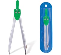 Циркуль 10 шт в упаковке BRAUBERG "Klasse" 115мм чехол классный  210312