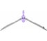 Готовальня SCHOOL KIT 8 предметов циркуль 115мм, чертежные принадлежности, лаванда, BRAUBERG 210703 6