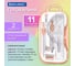 Готовальня SCHOOL KIT 11 предметов циркуль 115мм, чертежные принадлежности, персик, BRAUBERG 881092 2