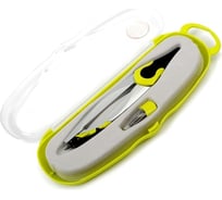 Металлический циркуль Calligrata 140 мм в пластиковом пенале с запасными грифелями 2873774