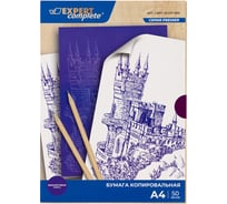 Бумага копировальная Expert Complete 50 л, ECCP-050, 23 г/м2, A4, 03-фиолетовая 753307