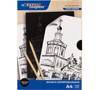 Бумага копировальная Expert Complete 100 л, ECCP-100, 23 г/м2, A4, 04-черная 753311