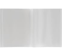 Обложка SILWERHOF 382163 для тетради/дневника набор 10 шт полипропилен 50 мкм гладкая прозрачная 210x345 мм 1217630