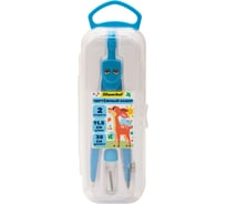 Готовальня Silwerhof Веселые друзья металл, 11.5 см, в комплекте 2 предмета 1856655