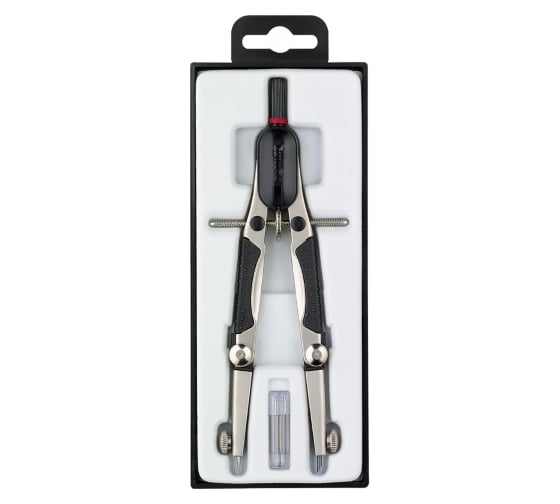 Металлический циркуль Rotring Compact 170 мм, пластиковый футляр S0676580