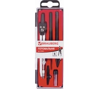 Готовальня BRAUBERG Architect, 6 предметов 210342