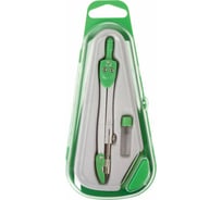 Готовальня BRAUBERG Klasse, 2 предмета: циркуль 125 мм колпачок, грифель, пенал с подвесом 210320