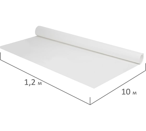 Ватман BRAUBERG в рулоне 1.2 x 10 м, С-Пб, плотность 200 г/м2 110974