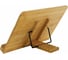 Бамбуковая подставка для книг и планшетов BRAUBERG большая, 34x24 см, регулируемый угол 237896 4