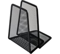 Держатель-ограничитель подставка для книг BRAUBERG Germanium Mesh 2 штуки, металл 237977