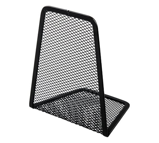 Держатель-ограничитель подставка для книг BRAUBERG Germanium Mesh 2 штуки, металл 237977