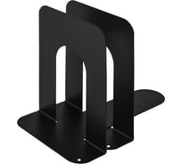 Держатель-ограничитель подставка для книг BRAUBERG Germanium Solid 2 штуки, металл 237979