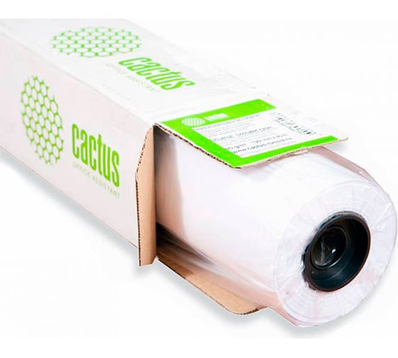 Калька Cactus CS-LFPTR62-620150 A0 620мм-150м/62г/м2 универсальная втулка:76.2мм (3") (упак.:1рул) 1652397 1