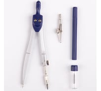 Готовальня ArtSpace 4 предмета, циркуль 115 мм, пластиковый футляр 260695