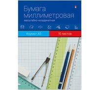 Миллиметровая бумага Bruno Visconti В1 А3 10 листов 11-310-033