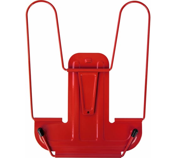Подставка для книг и учебников BRAUBERG Line+ металлическая, красная, европодвес 238070