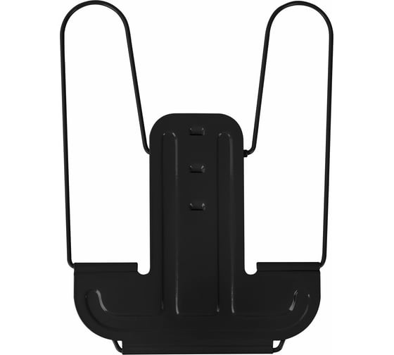 Подставка для книг и учебников BRAUBERG line+, металлическая, черная, европодвес 238214