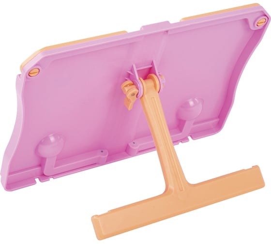 Подставка для книг и учебников BRAUBERG kids flamingo, регулируемый угол наклона, прочный abs-пластик 238061