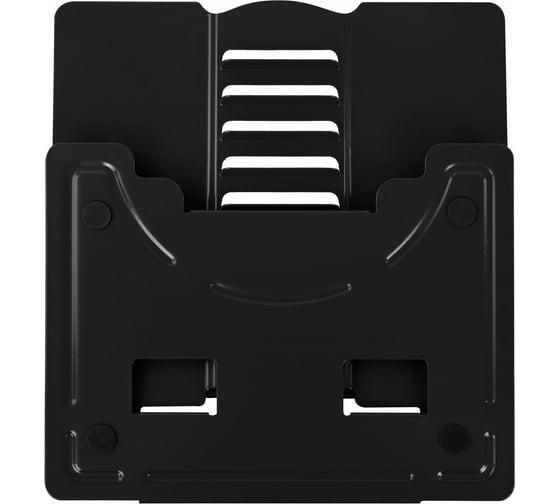 Подставка для книг и учебников BRAUBERG black, регулируемый угол наклона, металл 238057