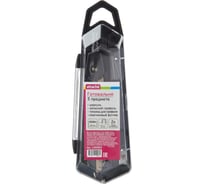 Готовальня Attache bf-bx3 3 предмета в наборе, циркуль 122 мм, золотой/черный, пластиковый пенал, европодвес 1593604