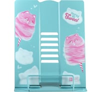 Подставка для книг и учебников Феникс+ КОТОВАТЫ 21x26x16,5 см, окрашенный чёрный металл, количество углов наклона: шесть 59887