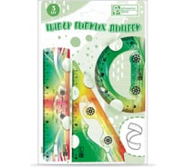 Набор гибких линеек Феникс+ МАШИНЫ 15 см, ПВХ, УФ-печать, фигурная вырубка, подложка из мелованного картона + ПЭТ-пакет с европодвесом 52677