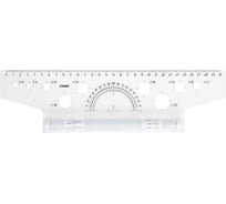 Рейсшина Стамм 30см , металлический ролик, картонная коробка ЛР-30478