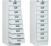Многоящичный шкаф ПРАКТИК MDC-A4-910-9 S21299330902