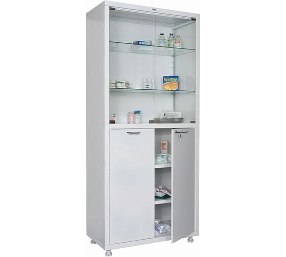 Медицинский шкаф ПРАКТИК МД 2 1780-SG S26199205501 1