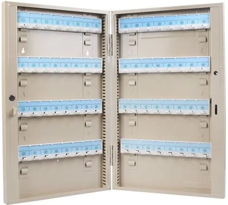 Шкаф Точка Безопасности на 48 ключей, сталь, 320x510x60 мм, серый gwrB62