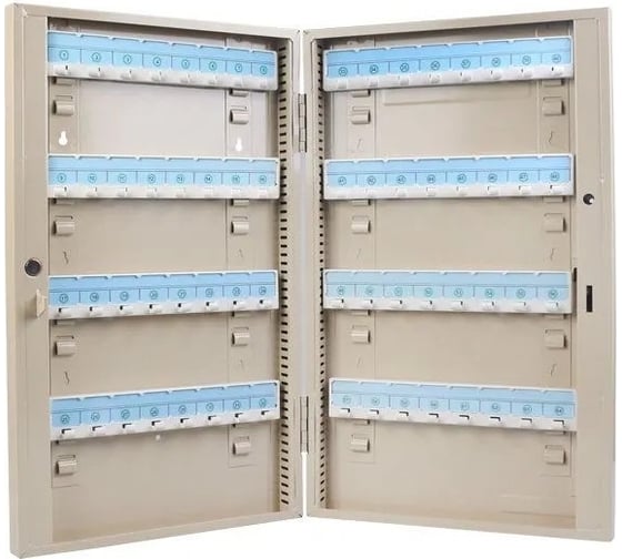 Шкаф Точка Безопасности на 48 ключей, сталь, 320x510x60 мм, серый gwrB62 1
