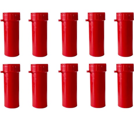 Пенал для ключей ТПК Технологии Контроля 40/110 пластик, красный 10 шт 24239