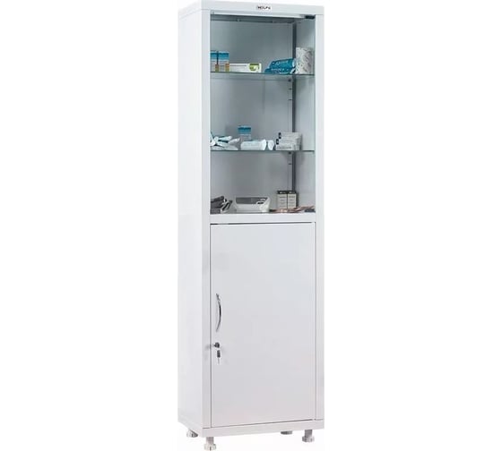 Шкаф медицинский Практик МД 1 1650-SG S26199201509