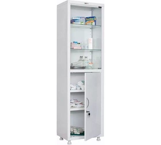 Шкаф медицинский Практик МД 1 1657-SG S26199202509