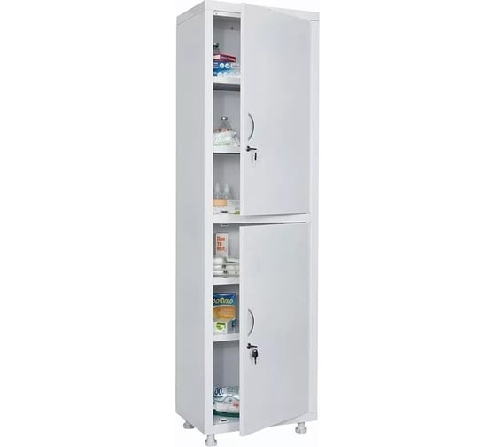 Шкаф медицинский Практик МД 1 1657-SS S26199202009