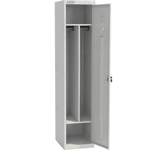 Шкаф для одежды 1850х400х500 мм, Gigant ШРС 11-400 с перегородкой GPRO-03