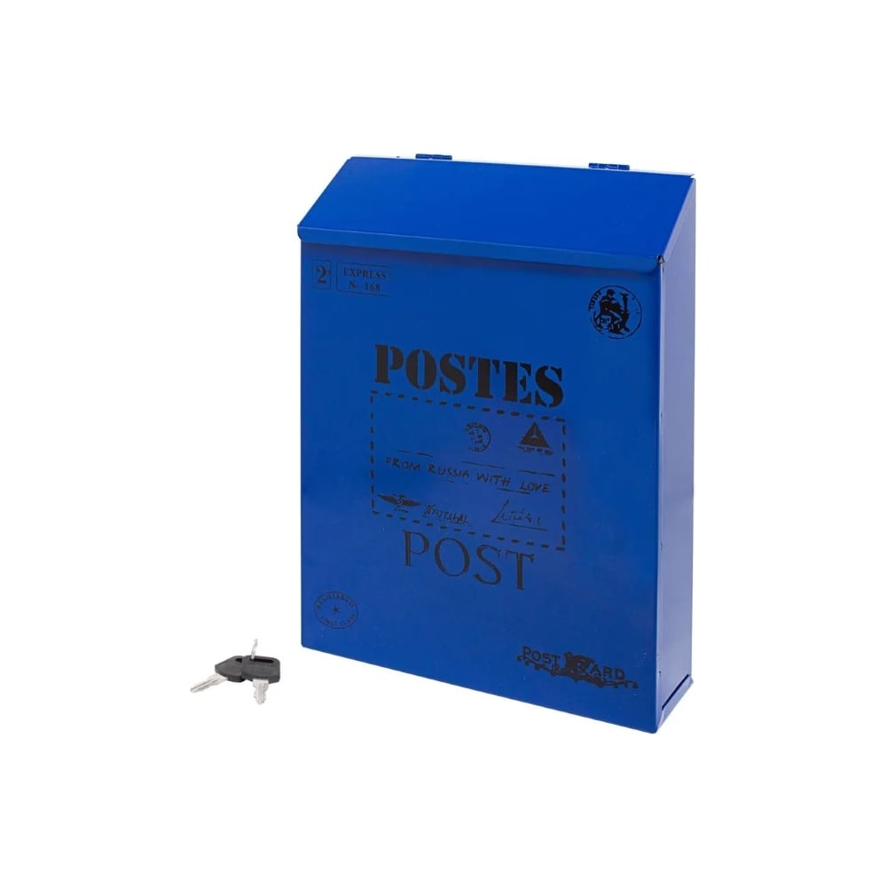Ящик почтовый Аллюр №3010 синий 15390 - выгодная цена, отзывы ...