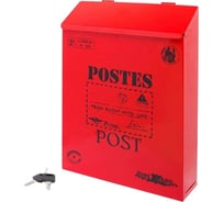 Ящик почтовый Аллюр №3010 красный 15392