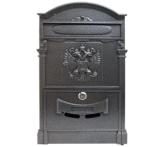 Ящик почтовый Аллюр №4011 Герб серебро 15481