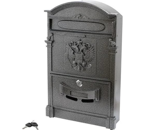 Ящик почтовый Аллюр №4011 Герб серебро 15481